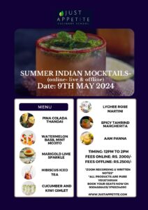 Summer Indian Mocktails