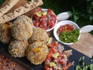 Blackbean Croquettes (Baked)