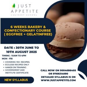 6 Weeks Bakery And Confectionary Programme