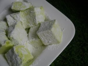 Mint Marshmellows (Eggfree and Gelatinfree)