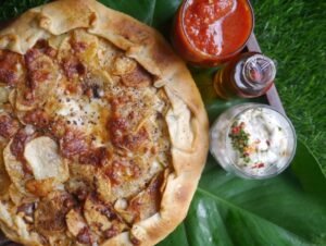 Potato and Leek Gallette