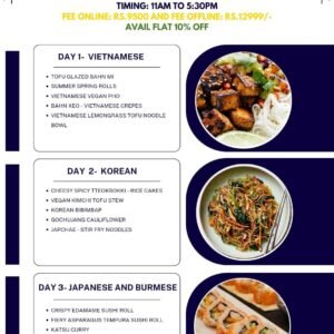 5 DAYS PAN ASIAN COOKING COURSE
