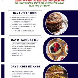 5 DAYS MODERN OUTDOOR PATISSERIE COURSE
