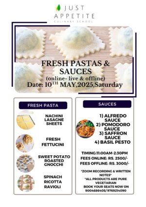 Pastas and sauces