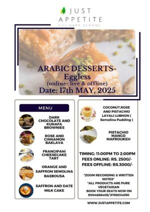 Arabic desserts