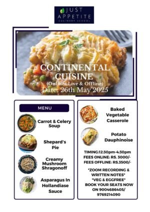 Continental Cuisine