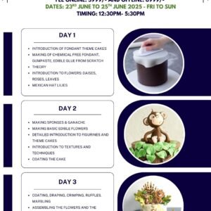 3 Days Fondant Course