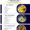 5 Days Indian Festival Course(Pure Veg)-11th Jan 2024
