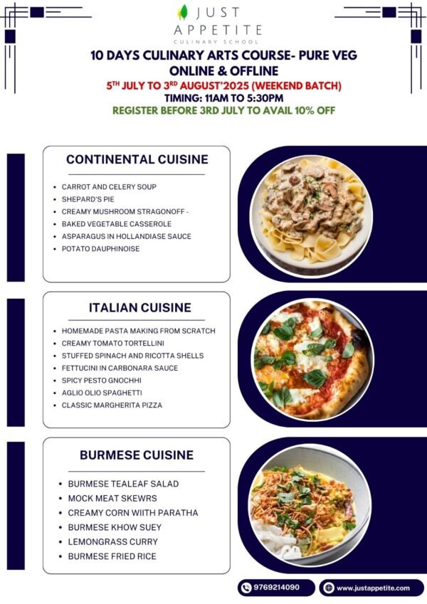 10 Days Intensive Culinary Arts Course - Image 2