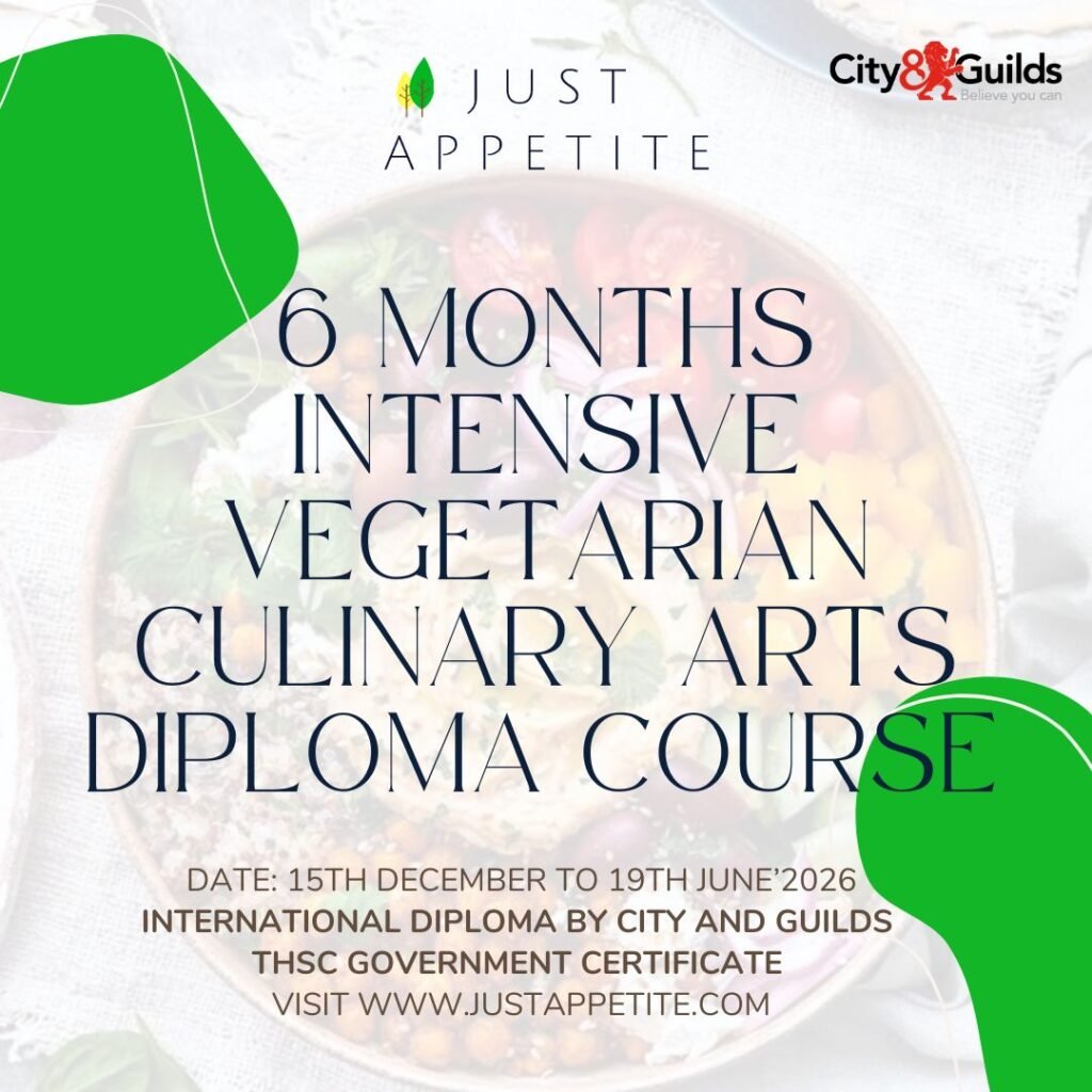 6 Months Intensive Vegetarian Culinary Arts Diploma Course - Just ...