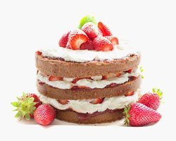 Strawberry cake