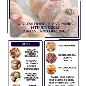 Eggless Donuts