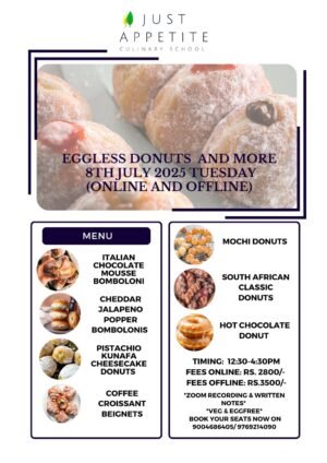 Eggless Donuts