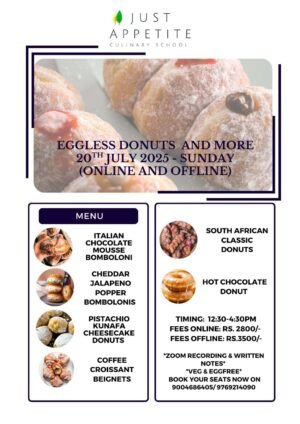 Eggless Donuts