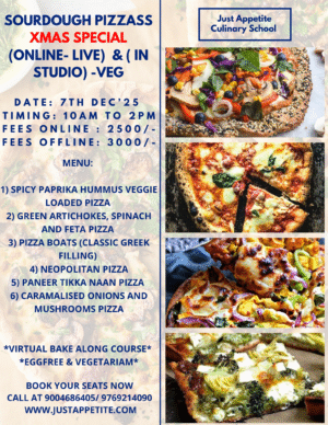 SOURDOUGH PIZZAS- 7TH DEC