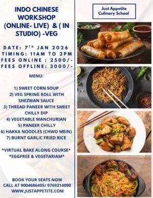 INDO CHINESE WORKSHOP-7TH JAN - 11AM TO 2PM