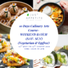10 DAYS CULINARY ART COURSE - Weekend Batch (Sat-Sun)- 25th July to 23rd August - Pure Veg