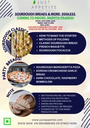 Sourdough Breads & More- Eggless