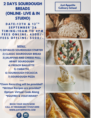 2 Days Sourdough Workshop (12th & 13th September)