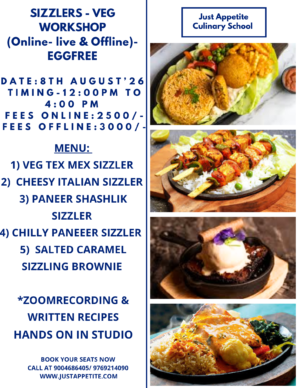 Sizzler Workshop (8th August)