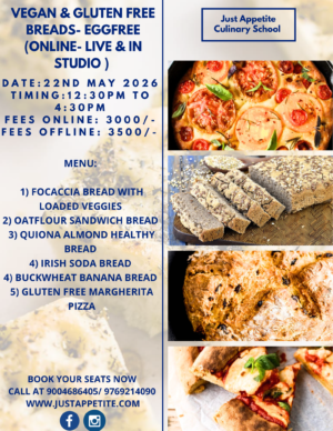 Vegan & Gluten Free Breads 22nd May