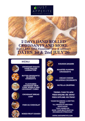 2 Days Croissants & More (1st & 2nd July)