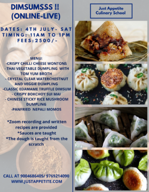 Dimsums Workshop (4th July)
