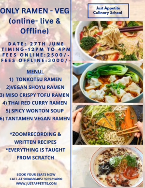 Ramen Workshop - 27th June