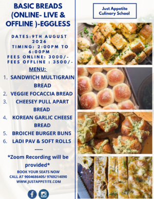 Breads Workshop (9th August)