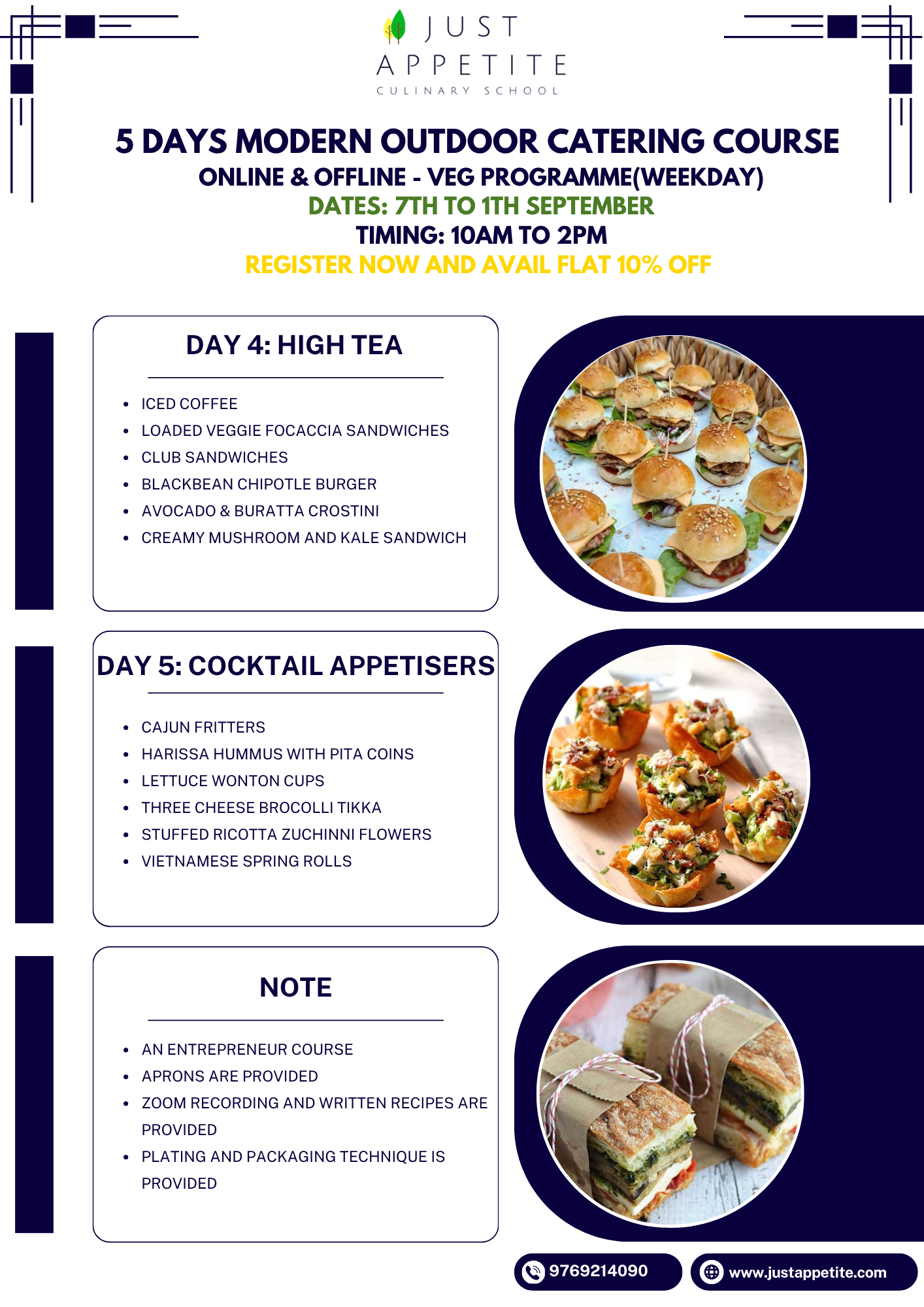 5 Days Modern Outdoor Catering Course - 7th to 11th September - Image 3