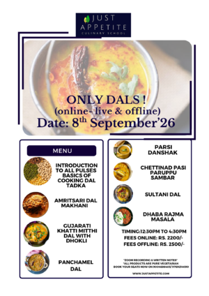 Only Dal Workshop - 8th September