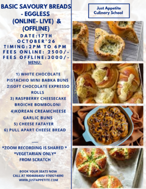 Savoury Bread - 17th October